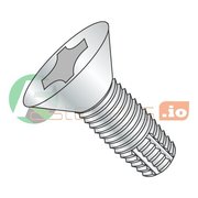 NEWPORT FASTENERS Thread Cutting Screw, 1/4"-20 x 3 in, Zinc Plated Steel Flat Head Phillips Drive, 700 PK 575233